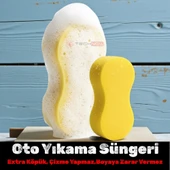 Technow Sponge Oto Yıkama Süngeri Araba Temizleme Köpükleme ve Araç Yıkama Yumuşak Doku thumbnail 4