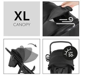 Hauck Rapid 4D Bebek Arabası Siyah thumbnail 3