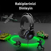 INCA 7.1 USB RGB Siyah Gaming Kulaklık IGK-X10 thumbnail 2