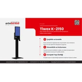 TIWOX 21.5" K-2150B CORE i7 5.nesil 16GB RAM- 256GB SSD- W10 Kiosk 2D Okuyucu-Barkod Yazıcılı Siyah thumbnail 1
