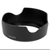 Ayex EW-63C Parasoley Canon EF-S 18-55mm IS STM / f/4-5.6 IS STM ile Uyumlu, Işık Yansımalarını Engelleyen Ters Takılabilir Tasarım thumbnail 2