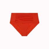 Büyük Beden Yüksek Bel Karın Toparlayıcı Tek Bikini Alt thumbnail 4