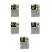 Miss Clean Mikrofiber Kareli Yüzey Cam Temizlik Bezi 50x70 Cm Süper Emici - 320 Gr. - Gri - 5 Adet thumbnail 1