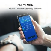 ASUS XT8 (W-2-PK) ZENWIFI WIFI6 AX6600 ROUTER 2-li paket Beyaz thumbnail 6