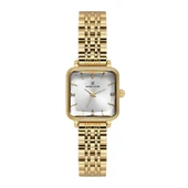 Daniel Klein DK.6.10930.2 Elite Gold Çelik Kordon Kare Model Modern Zarif Minimal Kadın Kol Saati thumbnail 1