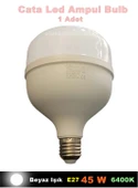 CATA 45W E-27 Torch Led Ampul Bulb 6400K Beyaz Işık 220v 4900lm thumbnail 1