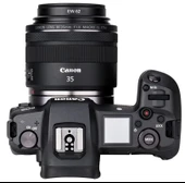 Ayex EW-52 Metal Parasoley, Canon RF 35mm F1.8 MACRO IS STM ile Uyumlu, Vidalı Alüminyum Lens Hood thumbnail 8