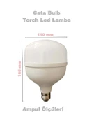 CATA 45W E-27 Torch Led Ampul Bulb 6400K Beyaz Işık 220v 4900lm thumbnail 2
