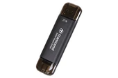 Transcend ESD310 Portable 256GB Siyah SSD USB Type-A, Type-C (TS256GESD310C) thumbnail 2