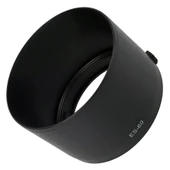 Ayex ES-60 Parasoley, Canon EF-M 32mm f/1.4 STM ile Uyumlu, Işık Yansımalarını Engelleyen Ters Takılabilir Tasarım thumbnail 3