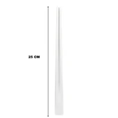 Sedef Renkli Şamdan Mum 10 Lu Paket 25 cm thumbnail 2