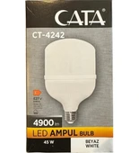 CATA 45W E-27 Torch Led Ampul Bulb 6400K Beyaz Işık 220v 4900lm thumbnail 3