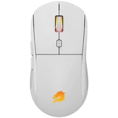 GAMEBOOSTER M11 Dire 12800dpi RGB Aydınlatmalı Beyaz Profesyonel Gaming Mouse thumbnail 2