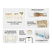 MERCUSYS MR25WBE WIFI7 BE3600 DUAL BAND ROUTER thumbnail 3