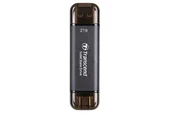 Transcend ESD310 Portable 256GB Siyah SSD USB Type-A, Type-C (TS256GESD310C) thumbnail 1
