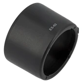 Ayex ES-60 Parasoley, Canon EF-M 32mm f/1.4 STM ile Uyumlu, Işık Yansımalarını Engelleyen Ters Takılabilir Tasarım thumbnail 6