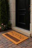 Valerine Life Velür Coco Dokulu Welcome Hoş Geldiniz Kapı Önü Dış Mekan Paspası 45x70cm 27YCM260105 thumbnail 2