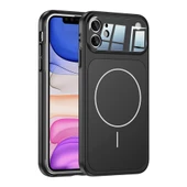 iPhone 11 Uyumlu İphone 17 Görünümlü Kılıf Kablosuz Şarj Özellikli Kamera Korumalı Formen Kapak thumbnail 4