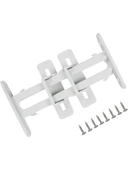 4 Adet Bebek Çocuk Koruma Kilidi - Dolap Çekmece Kilidi Sürgülü Kilit thumbnail 4