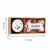 Asılabilir Yılbaşı Yeniyıl Ağacı Süsü Pati Christmas New Year Paw Ornaments thumbnail 4