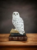 Luxxi Kitap Üstünde Kar Baykuşu Veronese - OFİS VE HEDİYELİK MASAÜSTÜ DEKOROTİF ÜRÜNLER VE AKSESUARLAR thumbnail 5