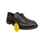 MAMMAMİA D25KA-3800 KISA TOPUK KADIN LOAFER DERİ AYAKKABI thumbnail 2