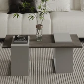 Matris Modern Orta Sehpa – Geometrik Tasarım ve Şık Detaylar thumbnail 2