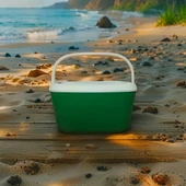 Buzluk Termos  Set-10 Lt Buzzy Buzluk Termos (1180 Cooler Box)+ 7 Lt İzolasyonlu Çanta thumbnail 10