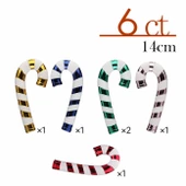 Asılabilir Yılbaşı Yeniyıl Ağacı Süsü Baston Şeker Candy Cane 14cm Christmas New Year Candy Stick Ornaments thumbnail 4