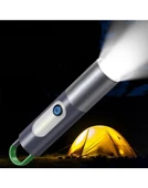 El Feneri Kamp Lambası 750 Lümen Şarjlı Type-C thumbnail 3