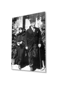 Atatürk Cam Tablo 4mm Dayanıklı Temperli Cam, Atatürk Glass Wall Art thumbnail 1