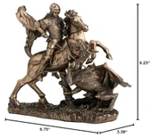 LUXXİ EJDERHA AVCISI SAVAŞÇI - OFİS HEDİYELİK MASAÜSTÜ DEKOROTİF ÜRÜNLER VE AKSESUARLAR thumbnail 6