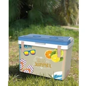 Buzluk Termos  Set-20 Lt Kumaş Buzluk Termos (1029 Cooler Box)+7 lt İzolasyonlu Çanta thumbnail 9