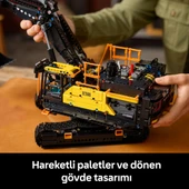 ® Technic Volvo EC500 Hybrid Ekskavatör 42215 – Yetişkinler Için Motorlu ve Fonksiyonel Inşaat Aracı Model Yapım Seti (2359P) thumbnail 9
