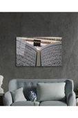Kuran ve Kabe Dini İslami Duvar Dekoru Kaligrafi Cam Tablo 4mm Dayanıklı Temperli Cam thumbnail 2