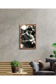 Atatürk Cam Tablo 4mm Dayanıklı Temperli Cam, Atatürk Glass Wall Art thumbnail 2