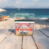 Buzluk Termos  Set-20 Lt Kumaş Buzluk Termos (1029 Cooler Box)+7 lt İzolasyonlu Çanta thumbnail 7