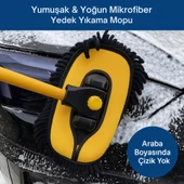 Polham ve LS-426 Uyumlu Yedek Araç Yıkama Mopu, Oto Temizleme Fırçası Yedek Mop, Çizmez, Süper Emici, Kolay Tak-Çıkar thumbnail 11