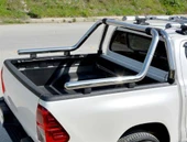 OMSA Nissan Navara Kobra Roll Bar Çap:76 Krom 2006-2015 Arası thumbnail 2