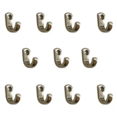 Tekli Anahtar, Bijuteri, Vitrin, Dekor Askısı - Nikel, 10x18x22 Mm thumbnail 2