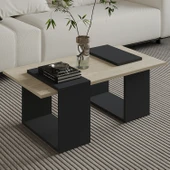 Matris Modern Orta Sehpa – Geometrik Tasarım ve Şık Detaylar thumbnail 3