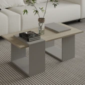 Matris Modern Orta Sehpa – Geometrik Tasarım ve Şık Detaylar thumbnail 3