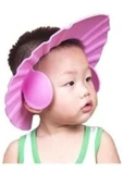 TİNEKE  Bebek Banyo Şapkası -kulaklıklı Pembe thumbnail 1