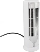 Masaüstü Alan Isıtıcı, 500-1000W Mini Isıtıcı Beyaz Sessiz 2 Dişli Güvenlik Yatak Odası Yurt (AB fiş 220v) thumbnail 2