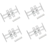 4 Adet Bebek Çocuk Koruma Kilidi - Dolap Çekmece Kilidi Sürgülü Kilit thumbnail 1