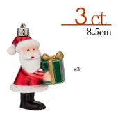 Asılabilir Yılbaşı Yeniyıl Ağacı Süsü Noel Baba Christmas New Year Santa With Gift Ornaments thumbnail 5