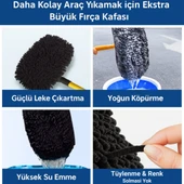 Polham ve LS-426 Uyumlu Yedek Araç Yıkama Mopu, Oto Temizleme Fırçası Yedek Mop, Çizmez, Süper Emici, Kolay Tak-Çıkar thumbnail 4