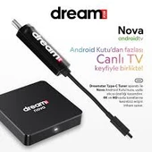 DREAMSTAR Nova 4K Google Lisanslı Android Tv Box + Dreamstar Type-C Dvbs Tuner thumbnail 3