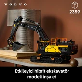 ® Technic Volvo EC500 Hybrid Ekskavatör 42215 – Yetişkinler Için Motorlu ve Fonksiyonel Inşaat Aracı Model Yapım Seti (2359P) thumbnail 5