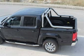 OMSA Ford Ranger Kobra Roll Bar Çap:76 Krom 2006-2011 Arası thumbnail 2
